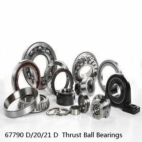 67790 D/20/21 D  Thrust Ball Bearings