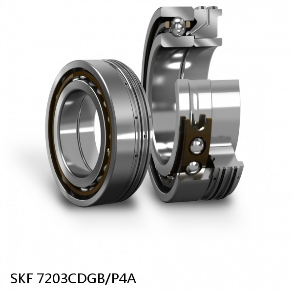 7203CDGB/P4A SKF Super Precision,Super Precision Bearings,Super Precision Angular Contact,7200 Series,15 Degree Contact Angle